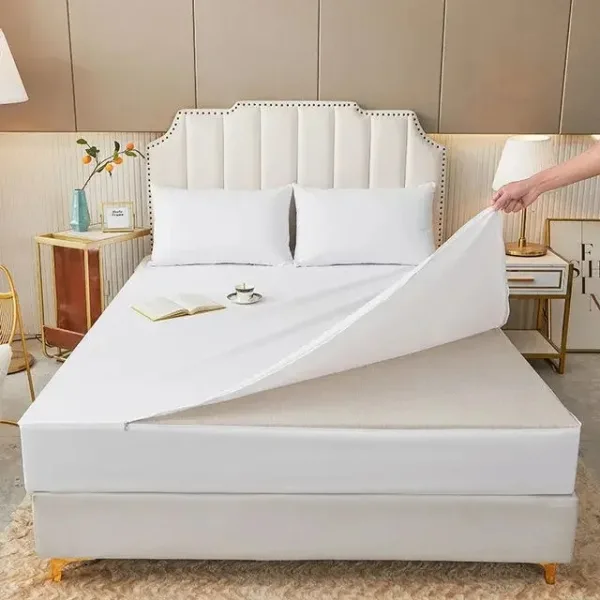 housse de matelas imperméable en tissu stretch